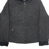 HARLEY DAVIDSON Womens Fleece Jacket Black Hooded XL