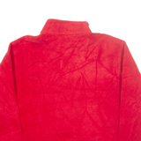 WOOLRICH Womens Fleece Jacket Red XL