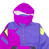 OBERMEYER Mens Anorak Jacket Purple Hooded L