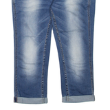 Womens Denim Shorts Blue M W32