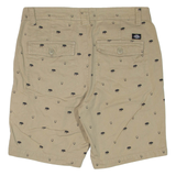 DICKIES Mens Casual Shorts Brown M W31