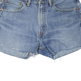 LEVI'S Womens Denim Shorts Blue M W32