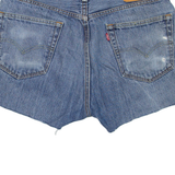 LEVI'S Womens Denim Shorts Blue M W32