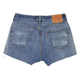 LEVI'S Womens Denim Shorts Blue M W32