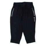 REEBOK 3/4 Leg Mens Casual Shorts Black S W26