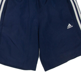 ADIDAS Mesh Lined Mens Swimming Shorts Blue S W28