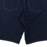 LEE Riders Mid Rise Womens Denim Shorts Blue M W30