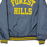 BIRDIE Forest Hills 'Monica' Womens Bomber Jacket Blue 80s USA XS
