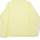 REEBOK Womens Pullover Jacket Yellow 90s Hooded UK 18