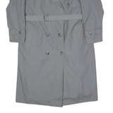 HOUSE OF FRASER Womens Trench Coat Grey 90s UK 8