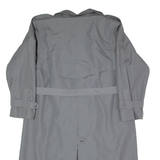 HOUSE OF FRASER Womens Trench Coat Grey 90s UK 8