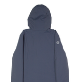 KANGAROOS Womens Parka Coat Blue Hooded UK 14