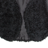 Teddy Fleece Womens Gilet Black L