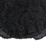 Teddy Fleece Womens Gilet Black L