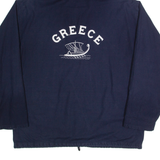 YOUNG CLOTHING Greece Mens Coach Jacket Blue Hooded L