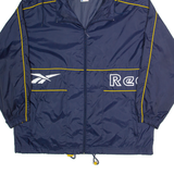 REEBOK Mens Coach Jacket Blue L
