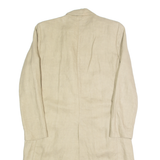 ZARA WOMAN Womens Overcoat Jacket Beige M