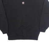 ADIDAS Womens Sweatshirt Black UK 6
