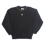 ADIDAS Womens Sweatshirt Black UK 6