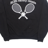 CHAMPION RCHS Varsity Tennis Jaguars Mens Sweatshirt Black USA M