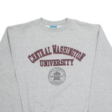 CHAMPION Washington State University Mens Sweatshirt Grey USA S
