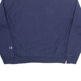CHAMPION Womens Sweatshirt Blue L