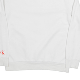 CALVIN KLEIN Mens Sweatshirt White S