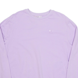FILA Womens Sweatshirt Purple L