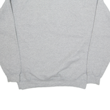 CHAMPION Lycoming Wrestling Mens Sweatshirt Grey 1/4 Zip USA L