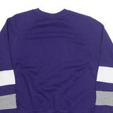 CHAMPION Taylor University Womens Sweatshirt Purple USA M
