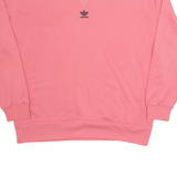 ADIDAS Oversized Womens Sweatshirt Pink UK 6