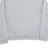 NIKE Womens Sweatshirt Grey 1/4 Zip XS