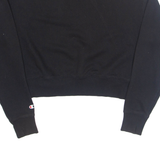 CHAMPION Cropped Womens Sweatshirt Brown XS