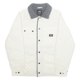 VANS Mens Chore Jacket Cream Check XS