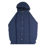 LEVI'S Insulated Mens Parka Jacket Blue Hooded S