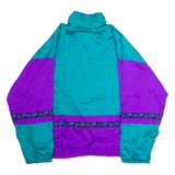 AVIA Mens Shell Jacket Blue Nylon Colourblock M