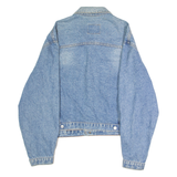 TWIST AGAIN Womens Denim Jacket Blue 90s L