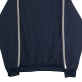 CHAMPION Mens Windbreaker Jacket Blue Colourblock XL