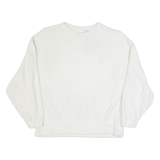 ADIDAS Womens Sweatshirt White UK 4