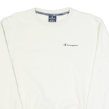 CHAMPION Mens Sweatshirt Cream S