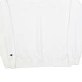 CHAMPION Womens Sweatshirt White S