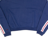 CHAMPION Cropped Womens Sweatshirt Blue S