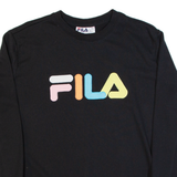 FILA Womens Sweatshirt Black L