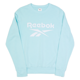 REEBOK Mens Sweatshirt Blue S