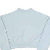 CHAMPION Cropped Womens Sweatshirt Blue XS