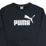 PUMA Mens Sweatshirt Black M