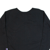 CHAMPION Mens Sweatshirt Black L
