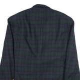 Womens Blazer Coat Green Check M