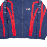 FILA Womens Track Jacket Blue M