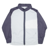 NIKE Mens Jacket Blue Nylon 2XL
